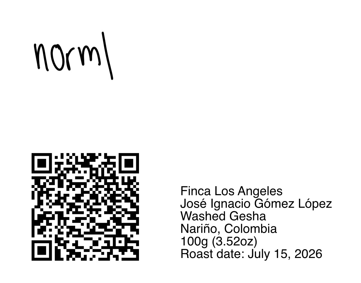 Finca Los Angeles Washed Gesha - 100g (3.52oz) - Roasted 07/15/2026