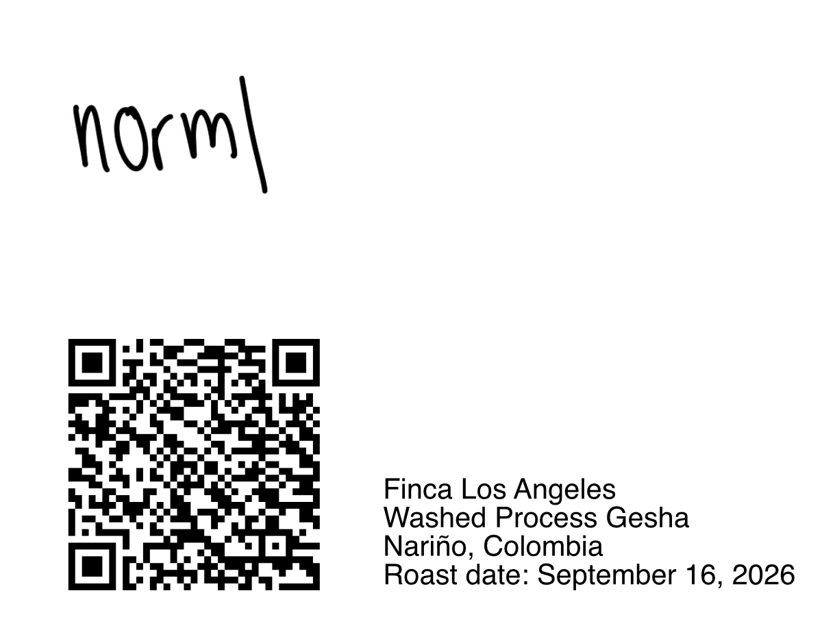 Finca Los Angeles — roast date September 16, 2026