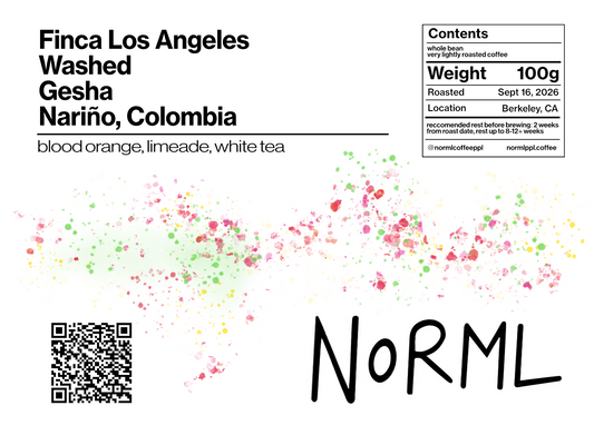 Finca Los Angeles Washed Gesha - 100g (3.52oz) - Roasted 09/16/2026