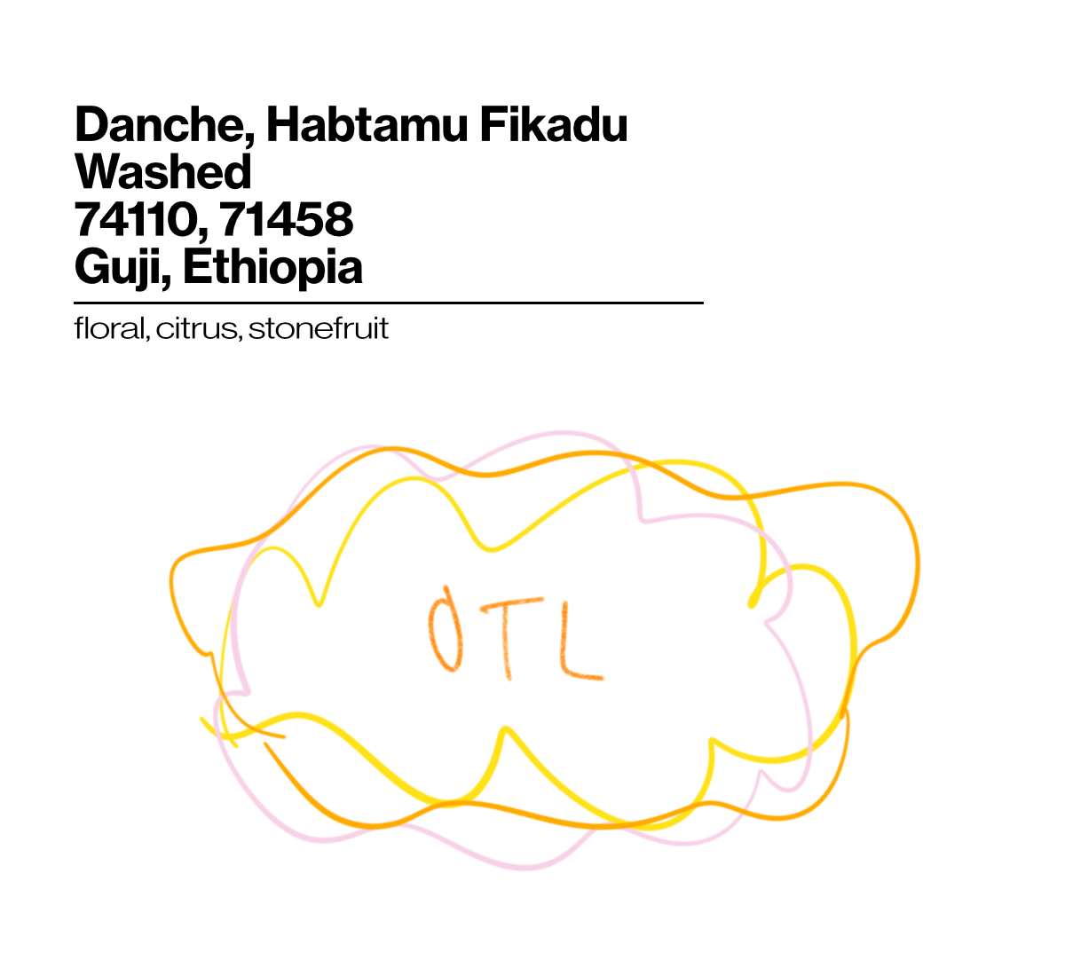 OTL - Danche, Habtamu Fikadu - Washed - 200g (7.05oz) - Roasted 10/01/2026