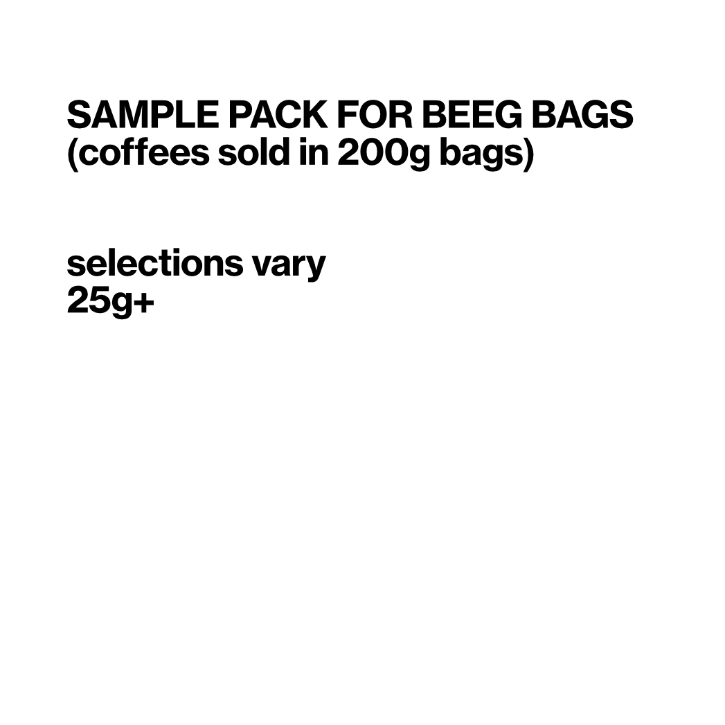 BEEG BAG SAMPLE PACK - 25g x 3 bags