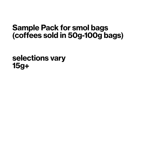 smol bag sample pack - 15g x 3 bags