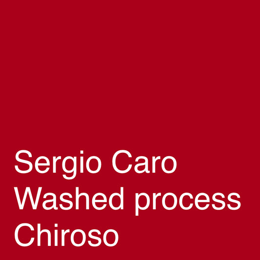 Sergio Caro Washed Chiroso - 200g (7.05oz) - Roasted 04/01/2026