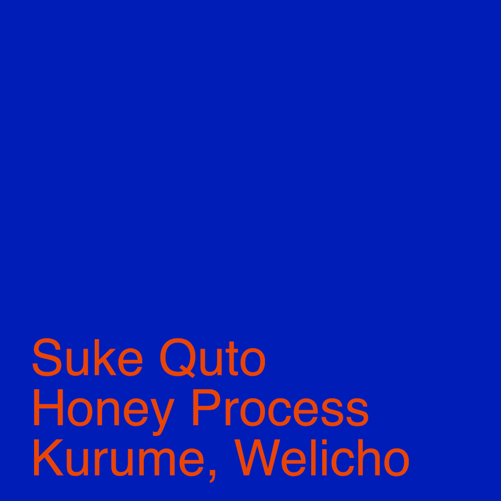 Suke Quto Honey Kurume, Welicho - 200g (7.05oz) - Roasted 1/22/2026
