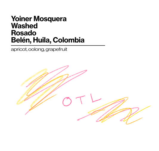 Oops Too Light - Yoiner Mosquera - Washed - Rosado - 200g (7.05oz) - Roasted 10/01/2026
